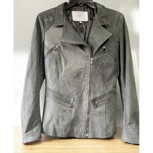 Conte Max Italian Leather Women's Motorcycle Jacket